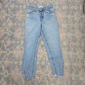 Nobody Denim High Rise Ankle Jeans, size 27